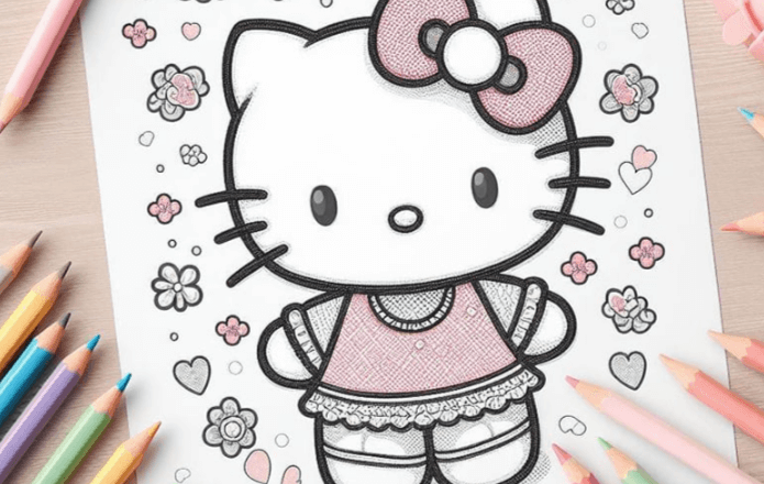 Cute:9yjx5f0isok= Sanrio Coloring Pages