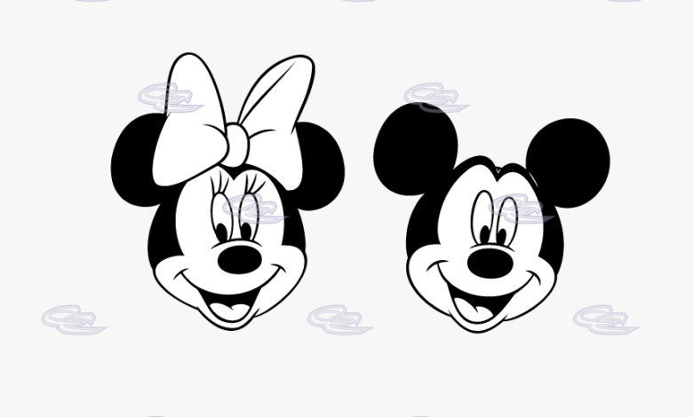 Printable:3cxmrgz-Gi0= Mickey Mouse Face