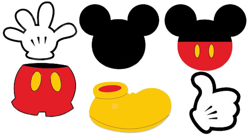 Printable:3cxmrgz-Gi0= Mickey Mouse Face