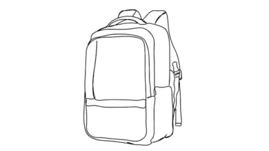 Outline:3qanmthrxec= Bag Clipart