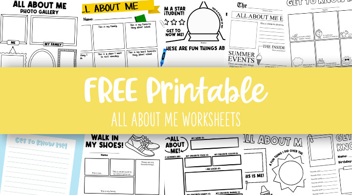 Printable:3bf-Vkunurw= All About Me Worksheet