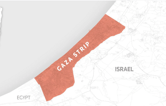 Map:Cd_O2arlaeo= Gaza