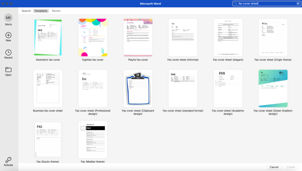 Printable:3b6kpvw1tao= Fax Cover Sheet Template