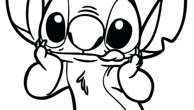 Printable:5ecjf0igoly= Stitch Coloring Page