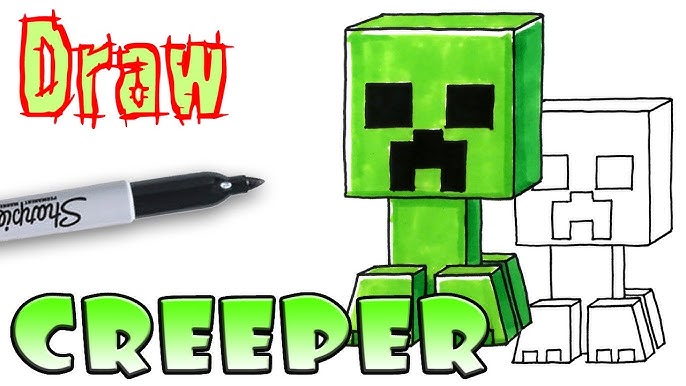 Printable:5d07xon3gr4= Minecraft Creeper