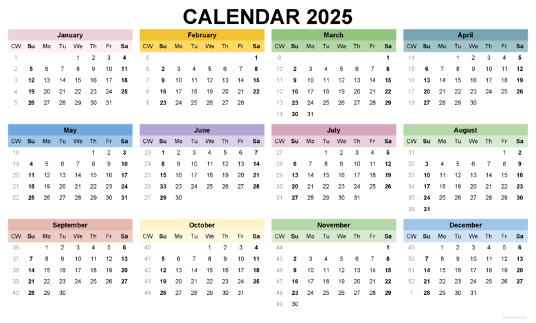 Printable:7gh__Xucqt0= 2025 Calendar